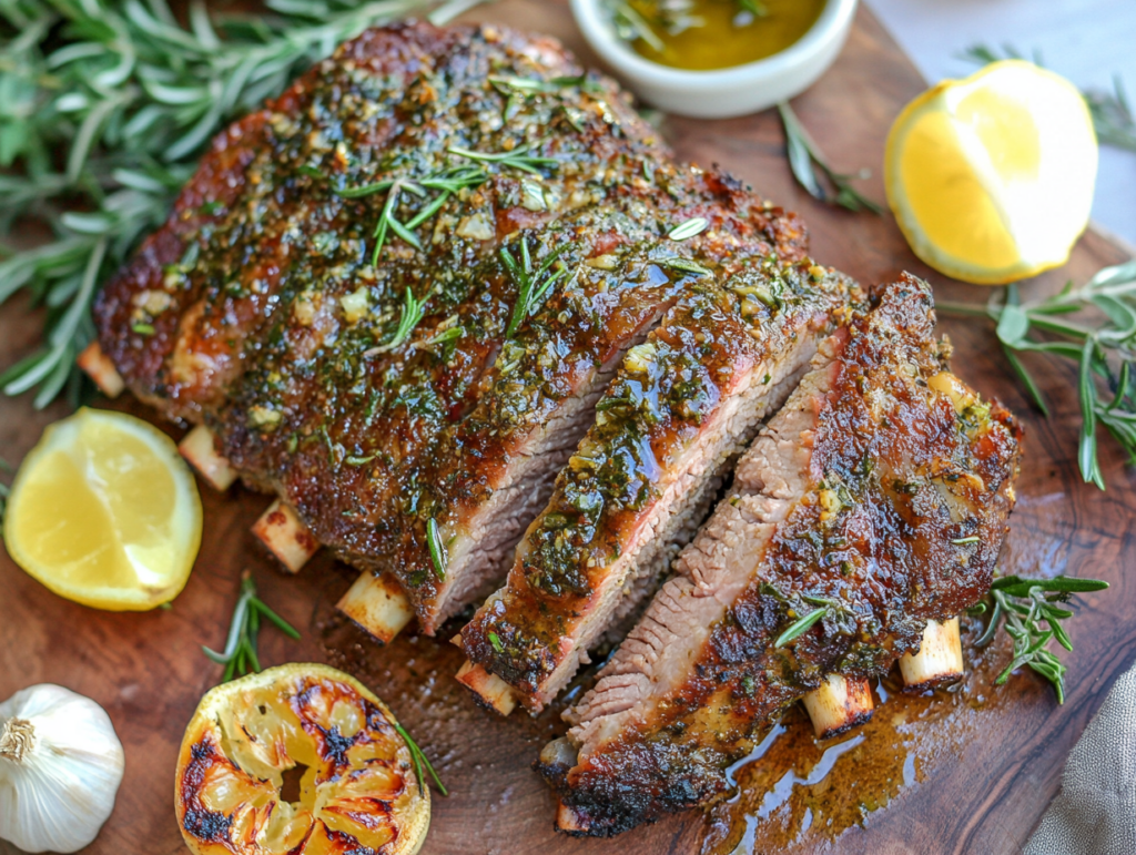 Mediterranean Herb-rubbed Ribs - BULL BBQ EU